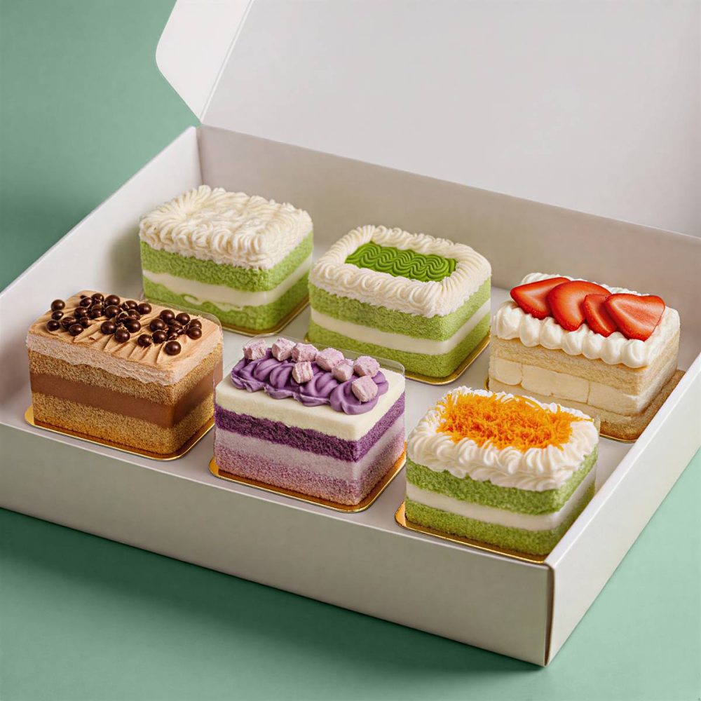 Mixed Asian Mini Cakes