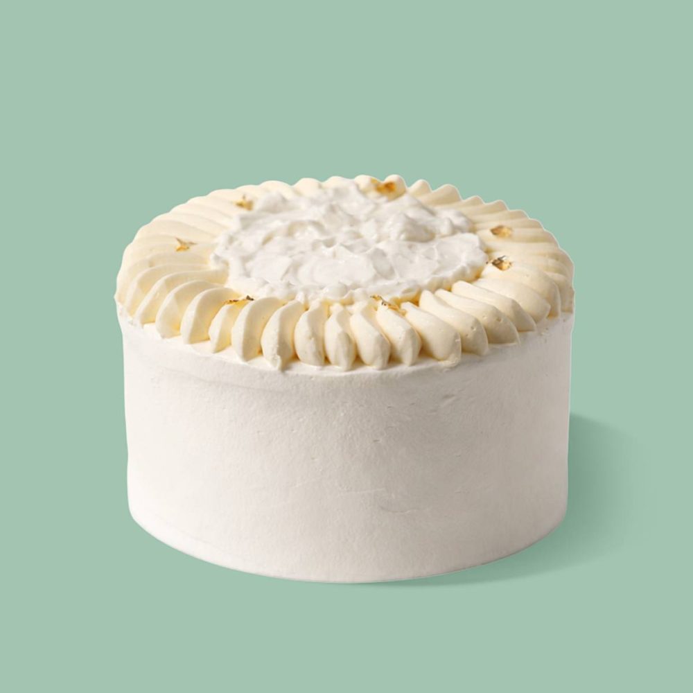 Young Coconut & Pandan Cake