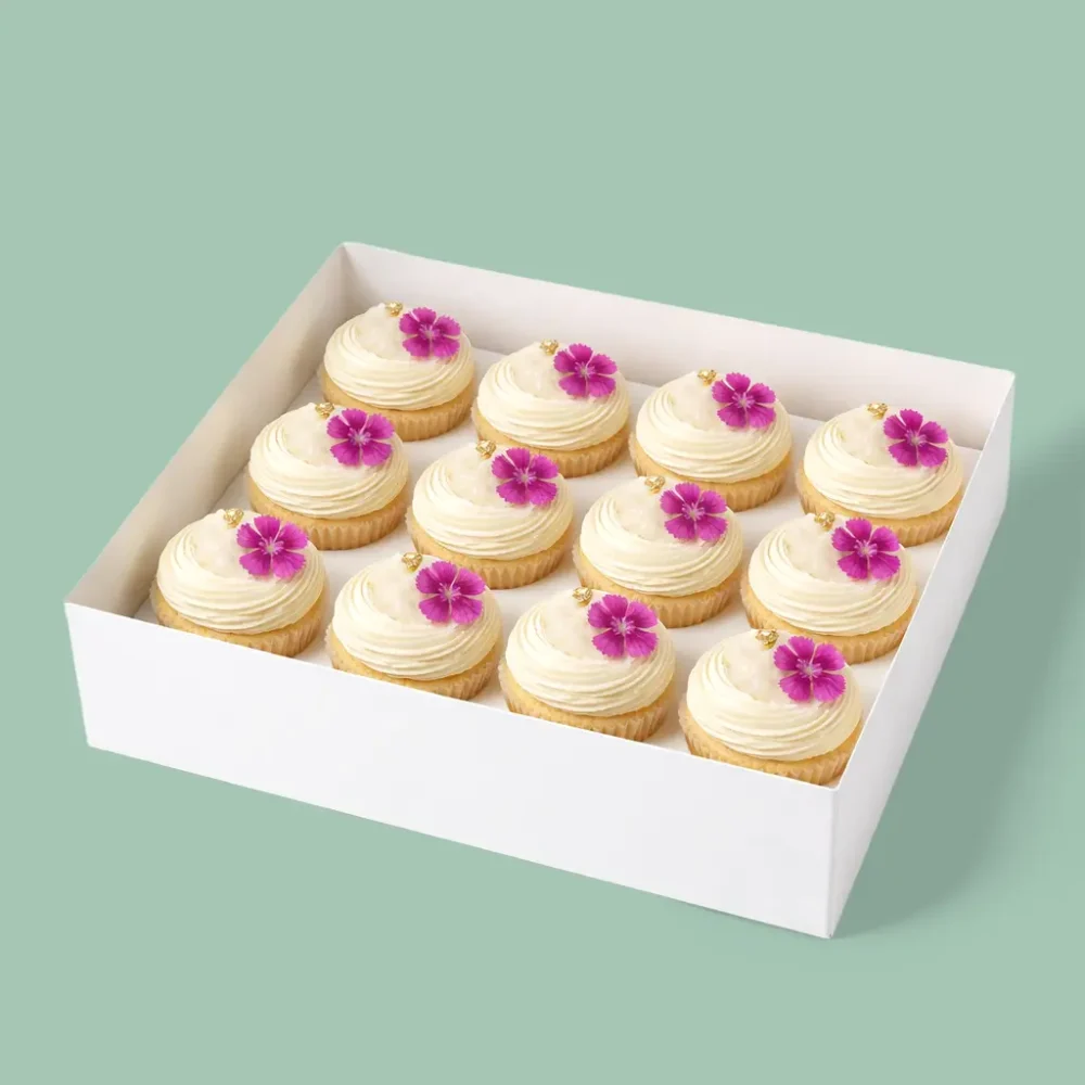 Pandan & Young Coconut Cupcake (Boxset)